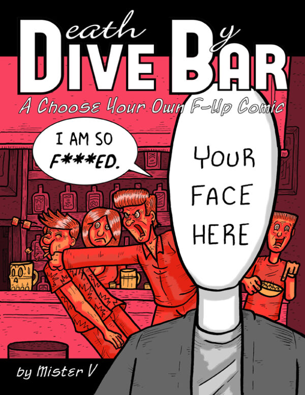Dealth by Dive Bar comic book by Mister V